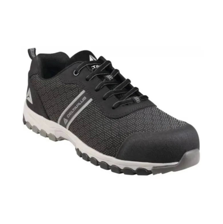 ZAPATO DE SEGURIDAD DELTAPLUS BOSTON DEPORTIVO POLIESTER CON REFUERZO TPU SUELA SELLADA NEGRO TALLA 46