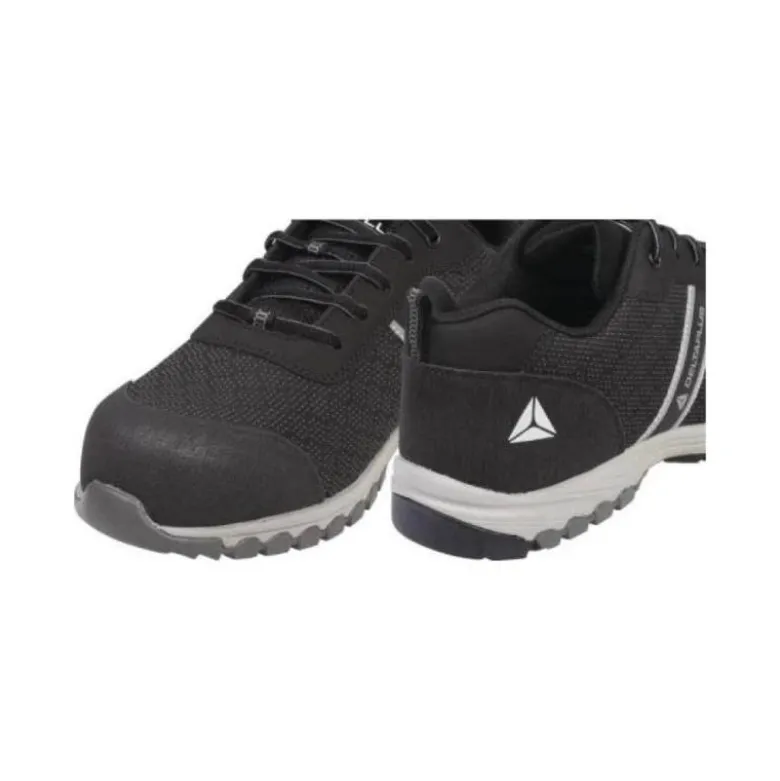 ZAPATO DE SEGURIDAD DELTAPLUS BOSTON DEPORTIVO POLIESTER CON REFUERZO TPU SUELA SELLADA NEGRO TALLA 39