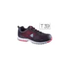 Zapatos de seguridad de Poliuretano marca DeltaPlus Negro y Rojo talla 39