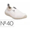 ZAPATOS DE SEGURIDAD DELTAPLUS MICROFIBRA PU SUELA PU MONO-DENSIDAD COLOR BLANCO TALLA 40