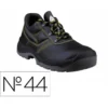 ZAPATOS DE SEGURIDAD DELTAPLUS PIEL CRUPON PIGMENTADA SUELA PU BI DENSIDAD COLOR NEGRO TALLA 44