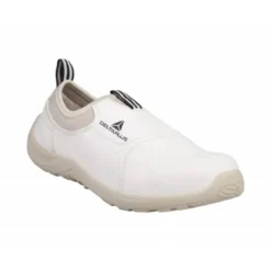 ZAPATOS DE SEGURIDAD DELTAPLUS MICROFIBRA PU SUELA PU MONO-DENSIDAD COLOR BLANCO TALLA 38