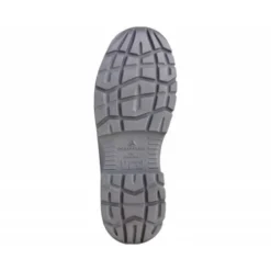 ZAPATOS DE SEGURIDAD DELTAPLUS PIEL CRUPON PIGMENTADA SUELA PU BI DENSIDAD COLOR NEGRO TALLA 47