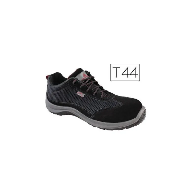 Zapatos de seguridad marca Deltaplus piel de serraje afelpado talla 44