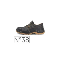 Zapatos de seguridad marca Paredes Color Negro talla 38