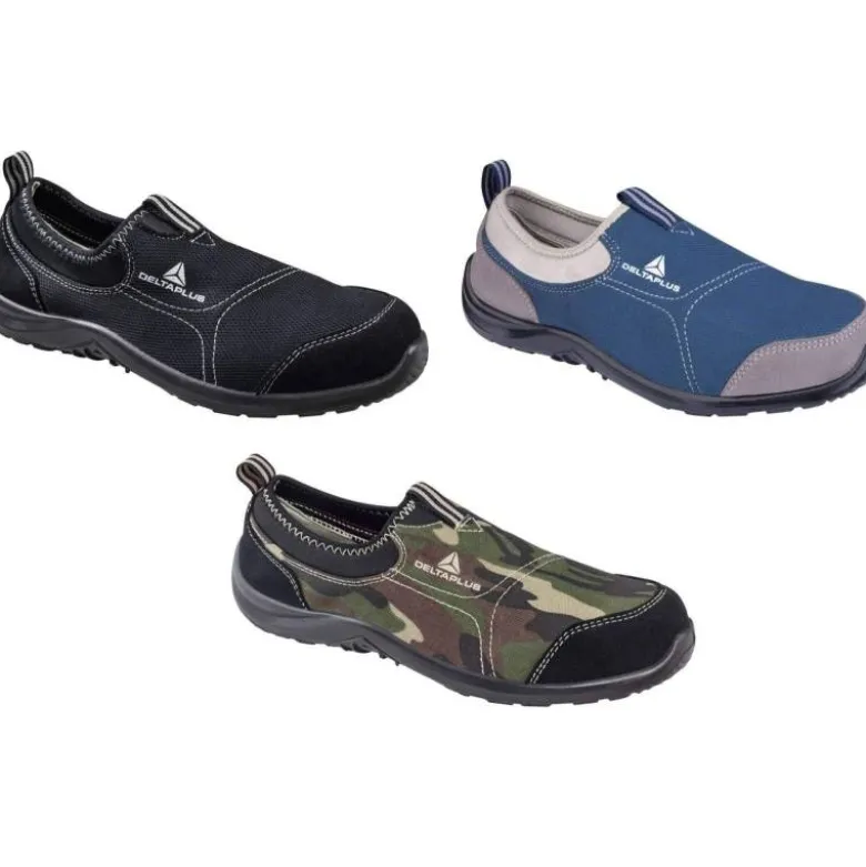 Zapatos de seguridad marca Deltaplus poliester talla 38