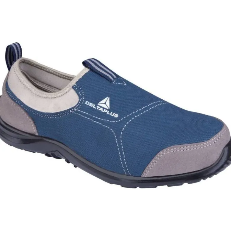 Zapatos de seguridad marca Deltaplus poliester talla 38