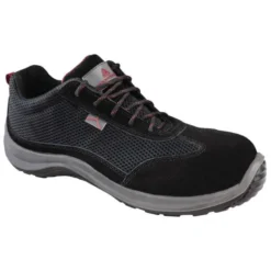 Zapatos de seguridad marca Deltaplus piel de serraje afelpado talla 40