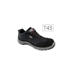 Zapatos de seguridad marca Deltaplus piel de serraje afelpado talla 43