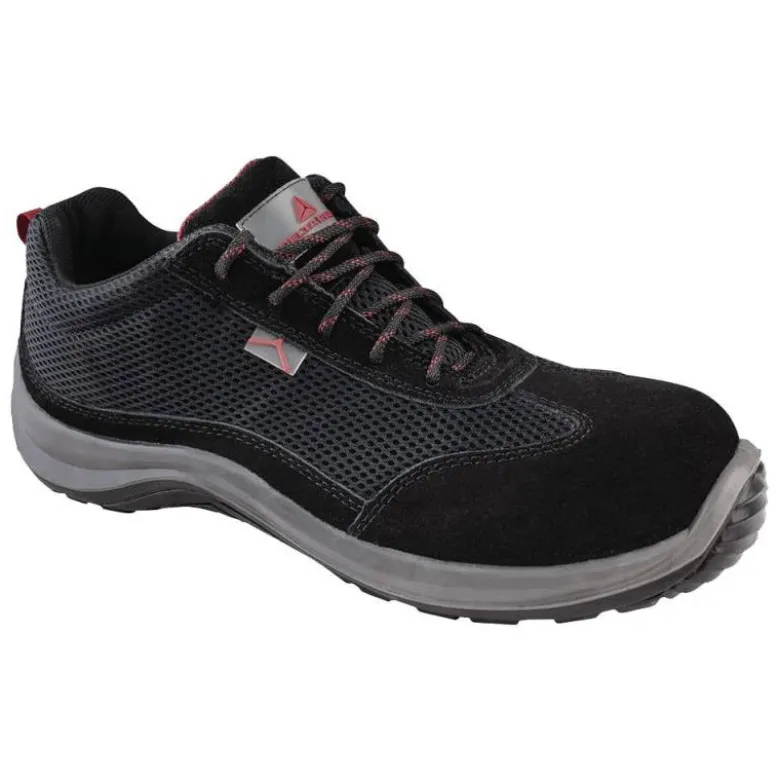 Zapatos de seguridad marca Deltaplus piel de serraje afelpado talla 43