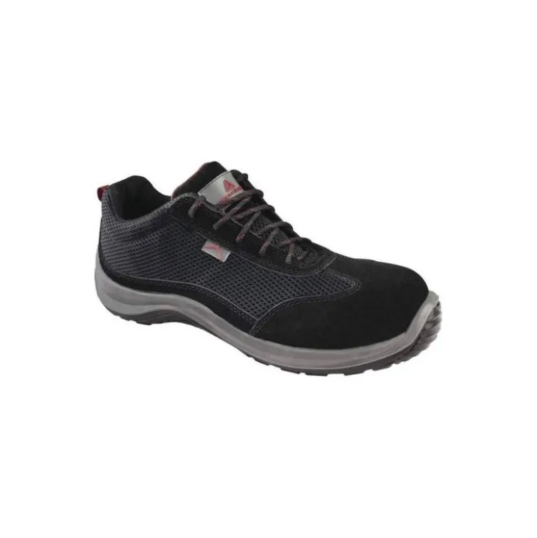Zapatos de seguridad marca Deltaplus piel de serraje afelpado talla 45